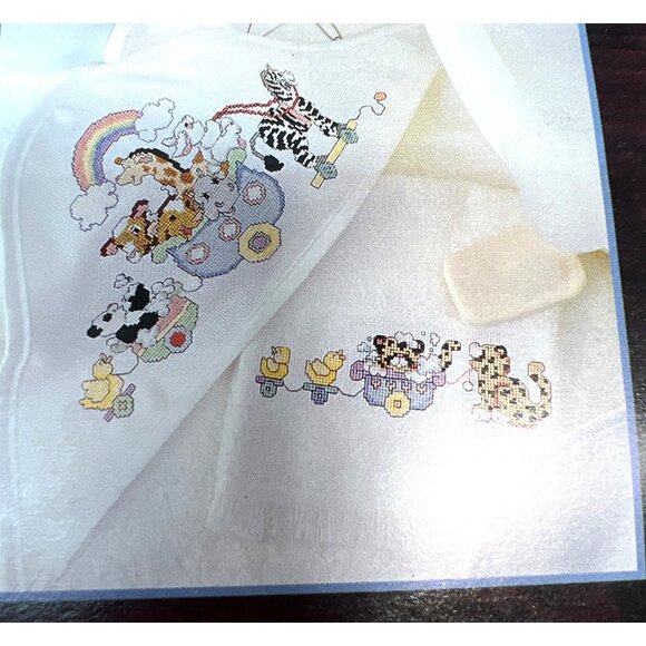 Noahs Ark Baby Cross-Stitch Patterns By Leisure Arts 19 Designs - Picture 3 of 4